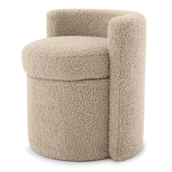 Scaun Arcadia Canberra Sand Cream 115605, Eichholtz